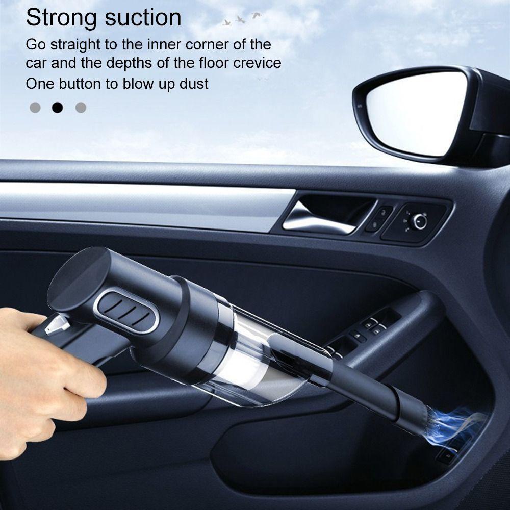 Máy Hút Bụi Cầm Tay Tiện Dụng Cho Xe Hơi|Sử Dụng Ướt Và Khô 4500PA