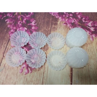 Combo 20 khuôn rau câu bánh bò hình hoa -hình tạc Hồng Kong