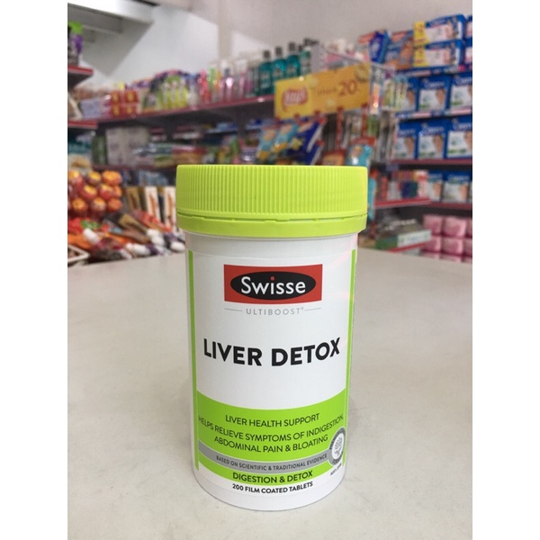 Viên thải độc gan Swisse Liver Detox 200 viên