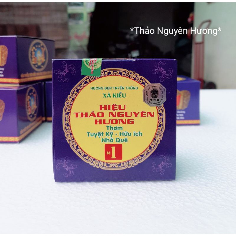 Hiệu Thảo Nguyên Hương - Trầm viên thắp trong đỉnh hương trám (hương thơm truyền thống)