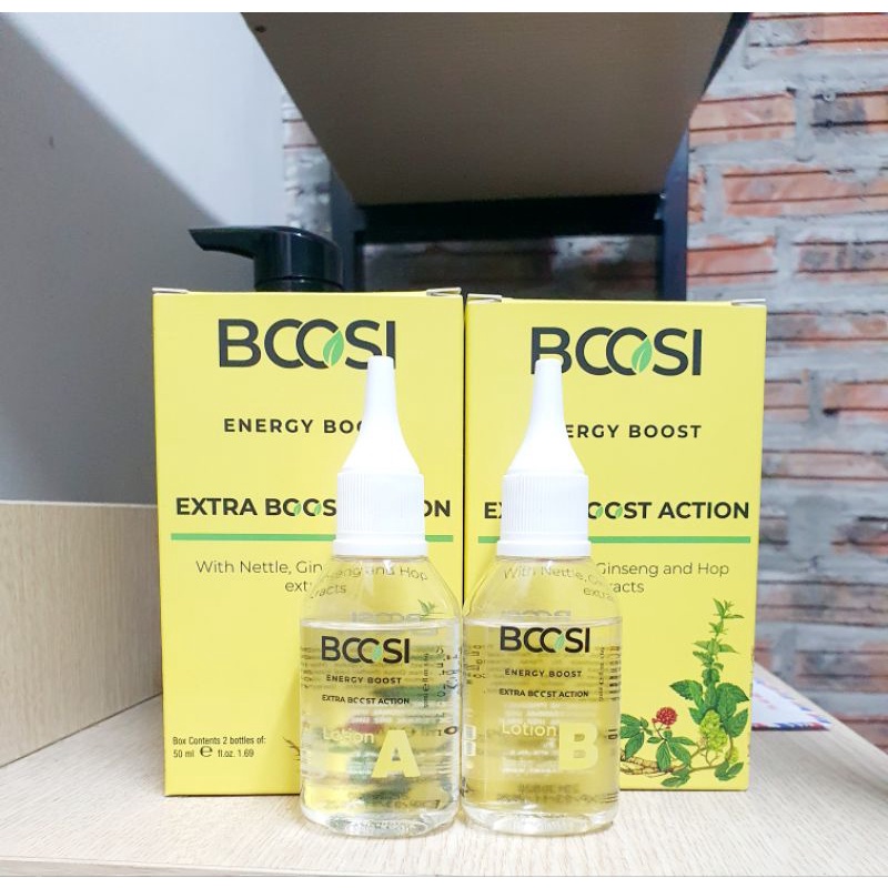 Tinh chất kích thích mọc tóc giảm rụng tóc Bcosi energy boost, serum kích thích mọc tóc