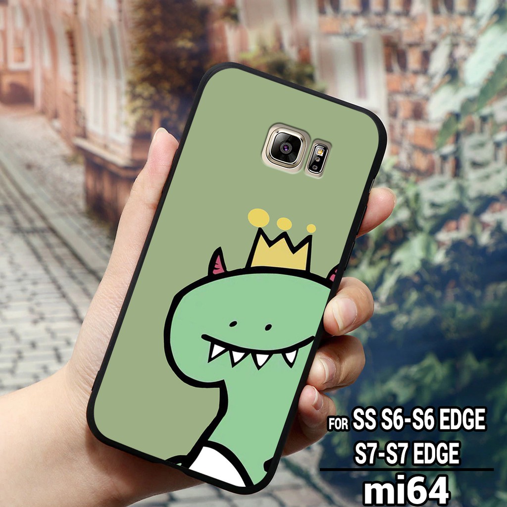 [HÀNG MỚI] Ốp lưng SAMSUNG GALAXY Note 4 - Note 5 - S6 - S6 EDGE - S7 - S7 EDGE in hình chú khủng long nhỏ