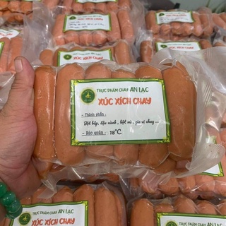 Combo sỉ 20 bịch xúc xích chay đặc biệt 500gram |12 cây