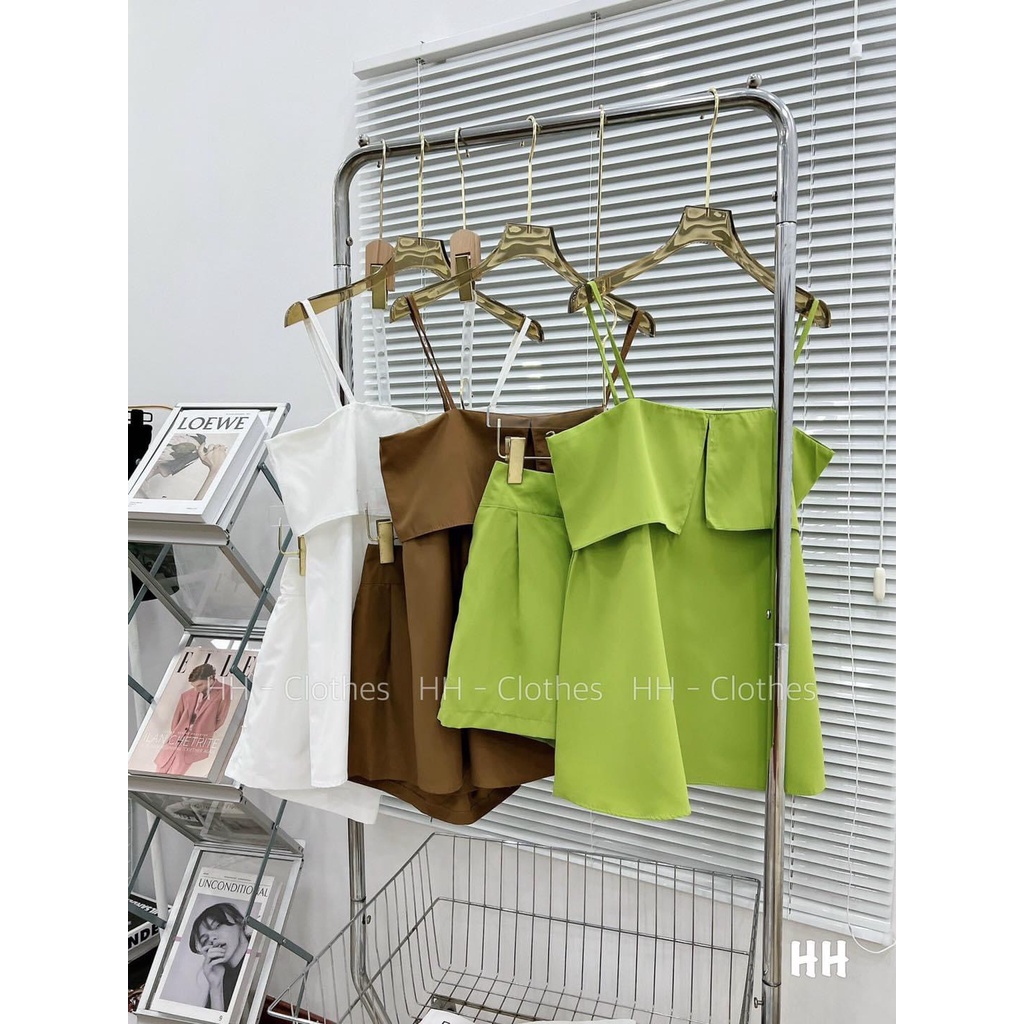 Set 2s thô buộc eo quần sooc bộ thô chuẩn l1 hotgirl quần sooc siu đẹp-MINXY SHOP