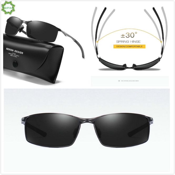 Kính mát HD làm từ nhôm kiểu dáng thời trang cho nam