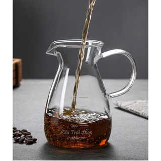 Bình cà phê bình chia phục vụ cafe bình chứa cà phê coffee server 500ml