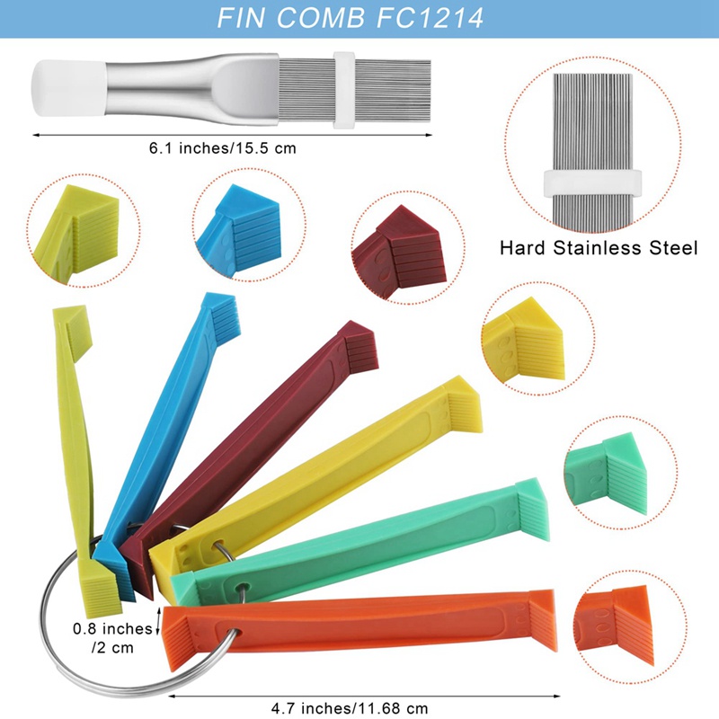 Bộ 6 Dụng Cụ Vệ Sinh Máy Điều Hòa FCR6 Fin