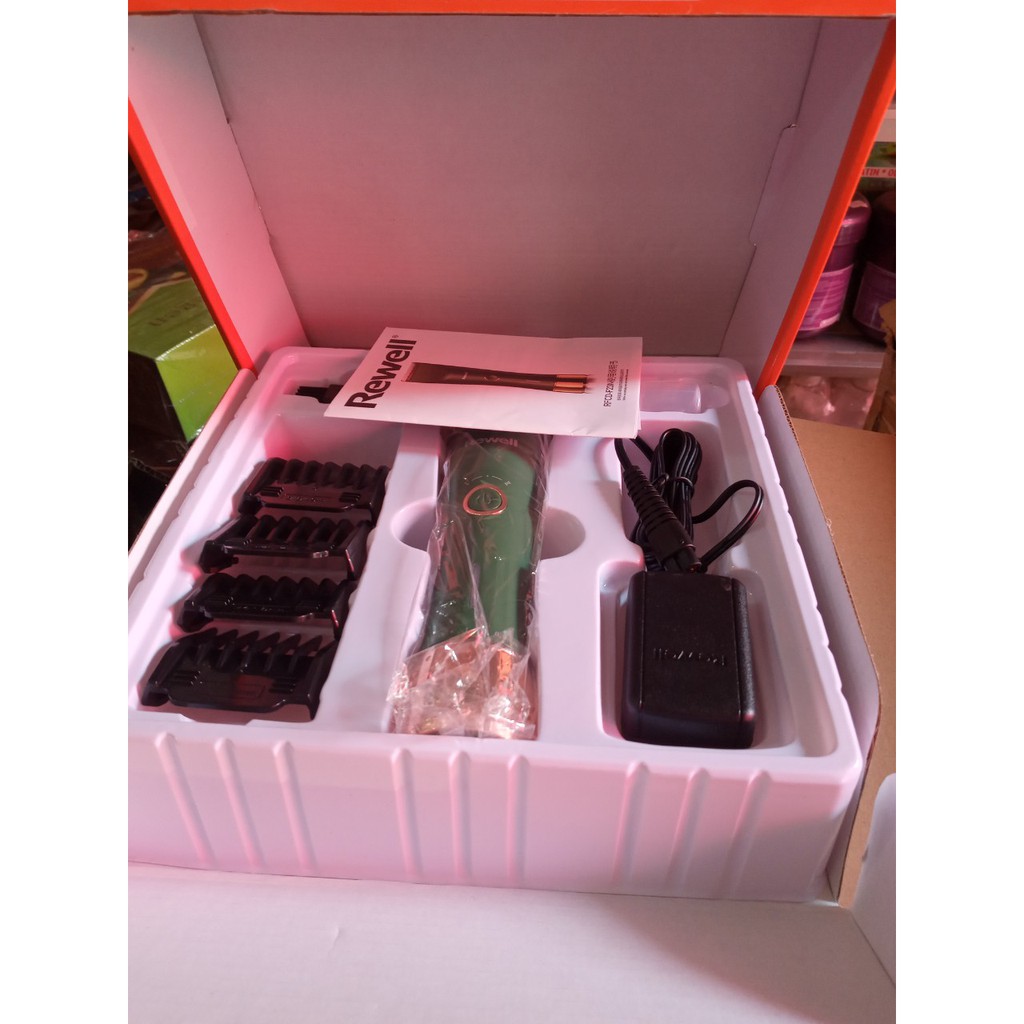 Tông Đơ cắt tóc REWELL  , thiết kế nhỏ gọn, sử dụng pin sạc, ít nóng , sắc bén