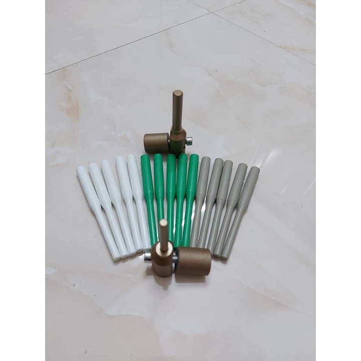 Combo bộ đầu hàn sự cố gồm 1 đầu 7ly, 1 đầu 11ly và 15 que hàn