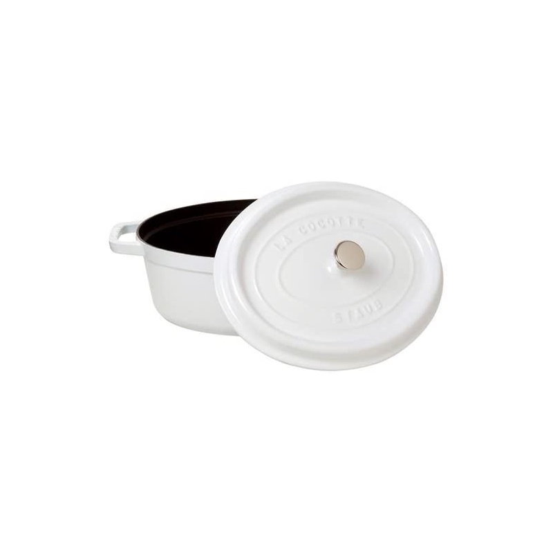 Nồi tròn STAUB COCOTTE WH-T 28CM - màu trắng sữa