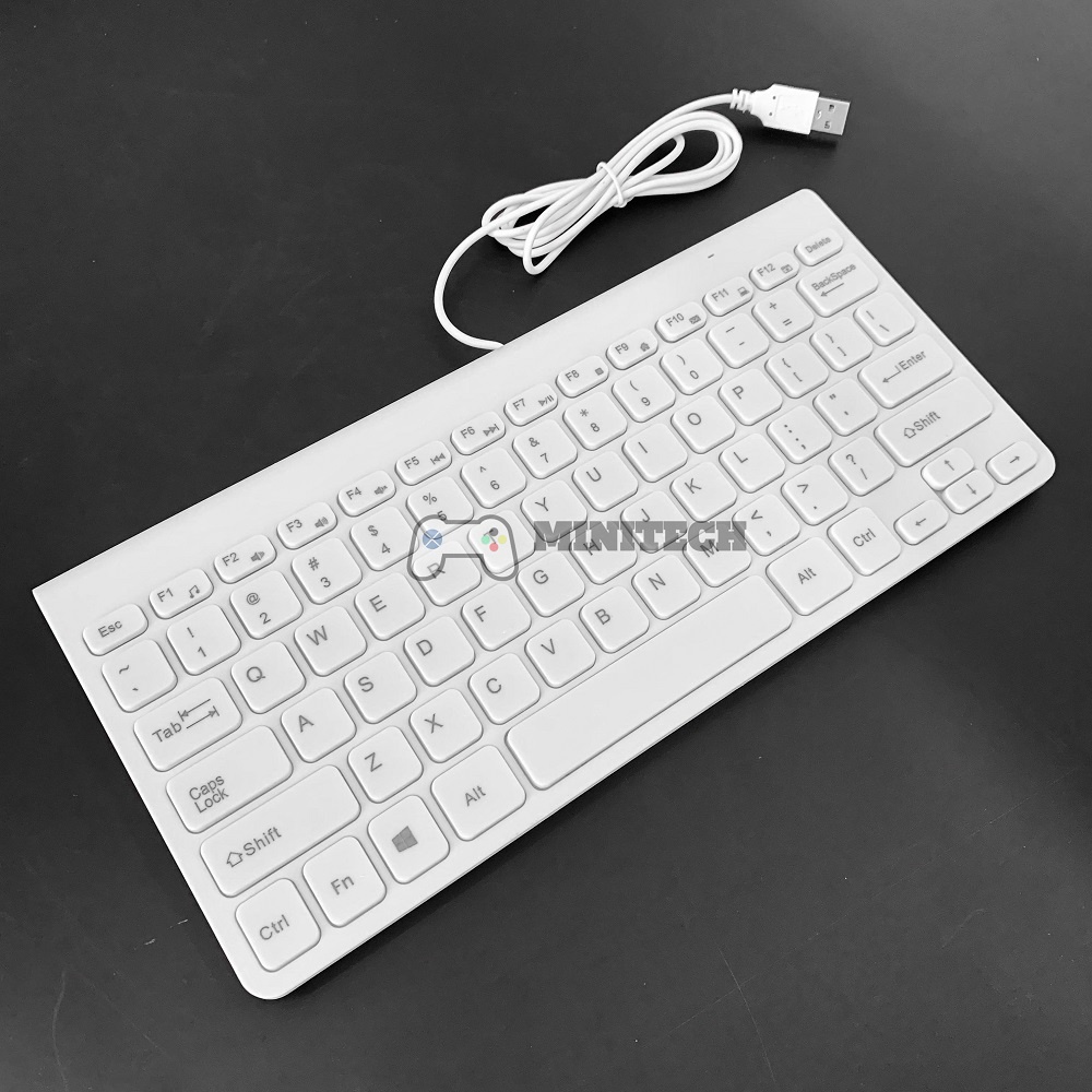 Bàn Phím Có Dây Nhỏ Gọn Cho Máy Tính Xách Tay,Macbook,...Bàn Phím Siêu nhỏ gọn Mini Keyboard