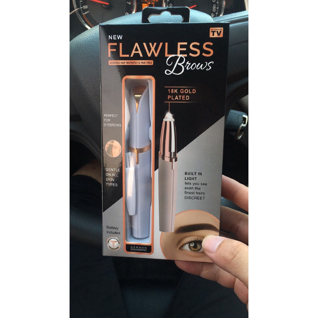 Máy tỉa lông mày không đau tiện lợi cho nữ