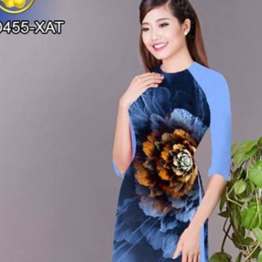 Vải Áo Dài Tằm Ý, Lụa Nhật, Thái Tuấn KAD455
