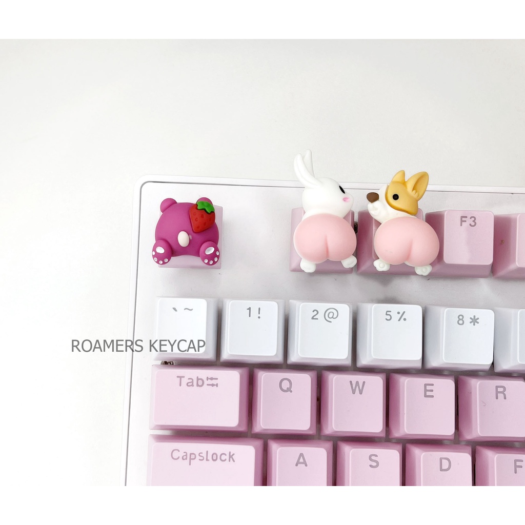 Keycap NEW !!! Nhân vật hoạt hình dễ thương PBT