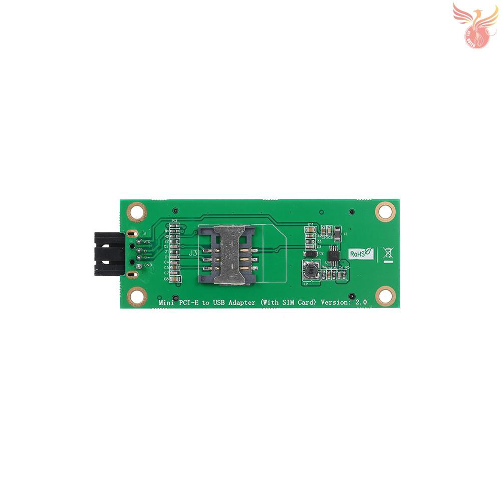 Card Mạng Không Dây Mini Pcie Wwan Sang Usb Có Khe Cắm Sim Wwan / 3g / Lte | BigBuy360 - bigbuy360.vn