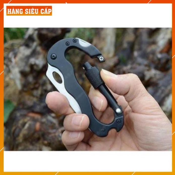[FreeShip – hàng Auth]  Móc Khóa Đa Năng Đi Phượt 5 trong 1 Cao Cấp - Móc Khóa Dao Vít Inox Đẹp | BigBuy360 - bigbuy360.vn