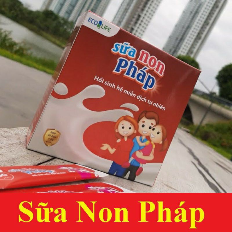 Combo men sống hữu cơ và sữa non pháp