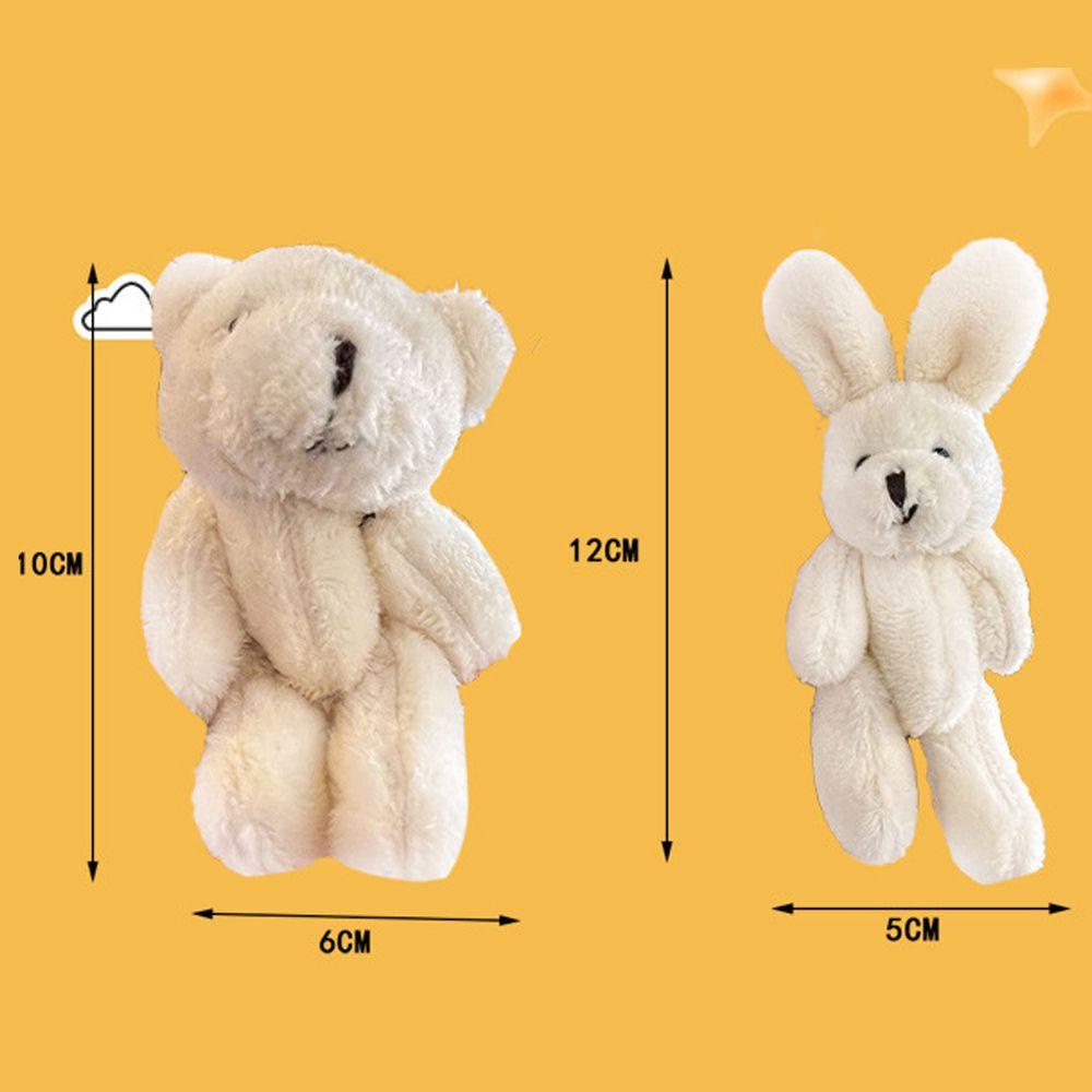 LANFY Móc Khóa Thỏ Bông Hoạt Hình Dễ Thương Cho Nữ