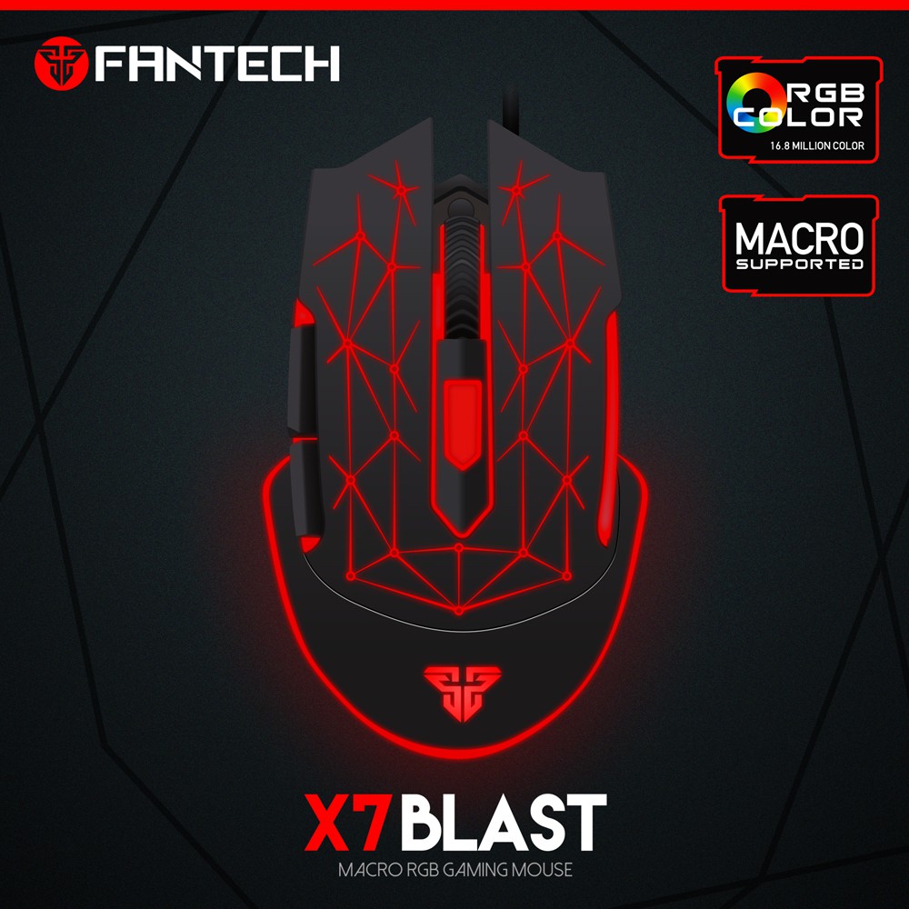 Chuột Gaming Fantech Blast X7 ( có phần mềm tùy chỉnh riêng )