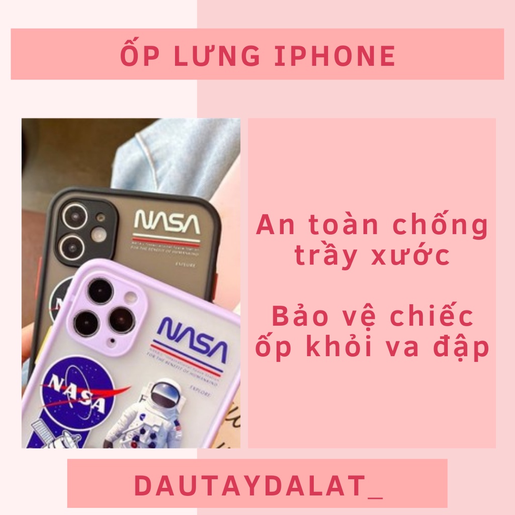 ỐP LƯNG IPHONE NASA 7/7plus/8/8plus/x/xr/xs/xsmax/11/11pro/11 promax
