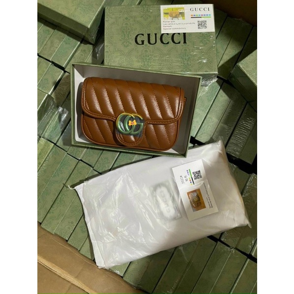 Túi GC mini dây xích sz18cm chất cực xịn full box bil