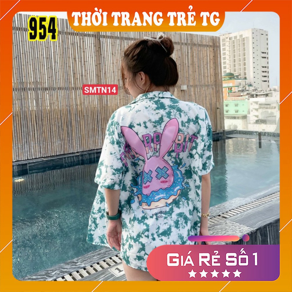 Áo sơ mi tay ngắn 𝑭𝒓𝒆𝒆𝒔𝒉𝒊𝒑 Áo sơ mi Unisex SMTN12 3D Form Rộng, Tay Lỡ Unisex