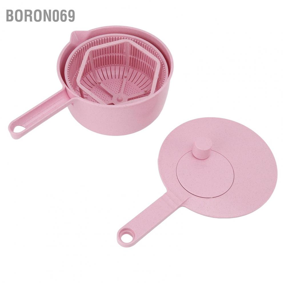 Máy khử nước đa chức năng Máy trộn salad lúa mì rơm cầm tay Máy rửa trứng nhà bếpBoro