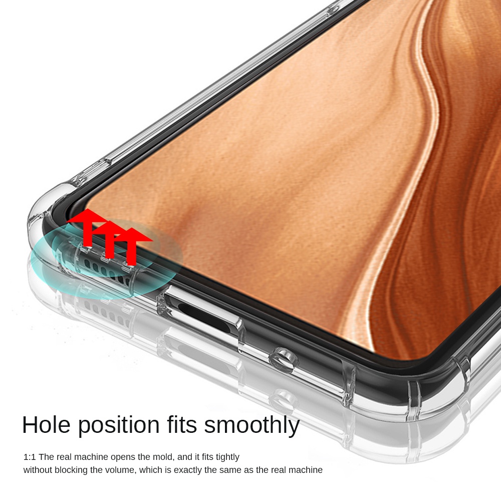 Ốp Điện Thoại Silicon Mềm Trong Suốt Có Túi Khí Chống Sốc Chống Rơi Cho Realmi Realme GT2 Explorer Master 5G