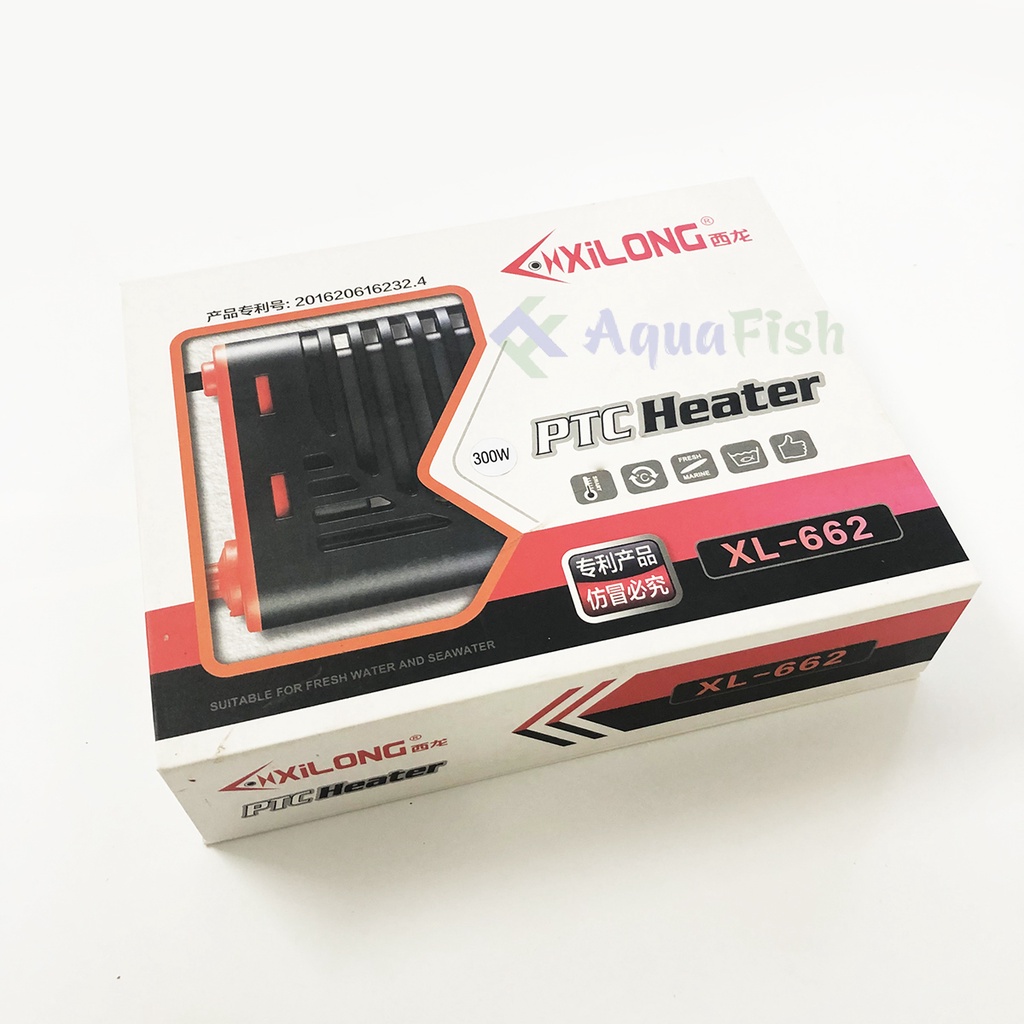 Sưởi Cho Bể Cá XILONG XL-662 (tăng nhiệt nhanh, giữ nhiệt lâu, có vỏ nhựa chống bỏng, an toàn tuyệt đối cho cá)