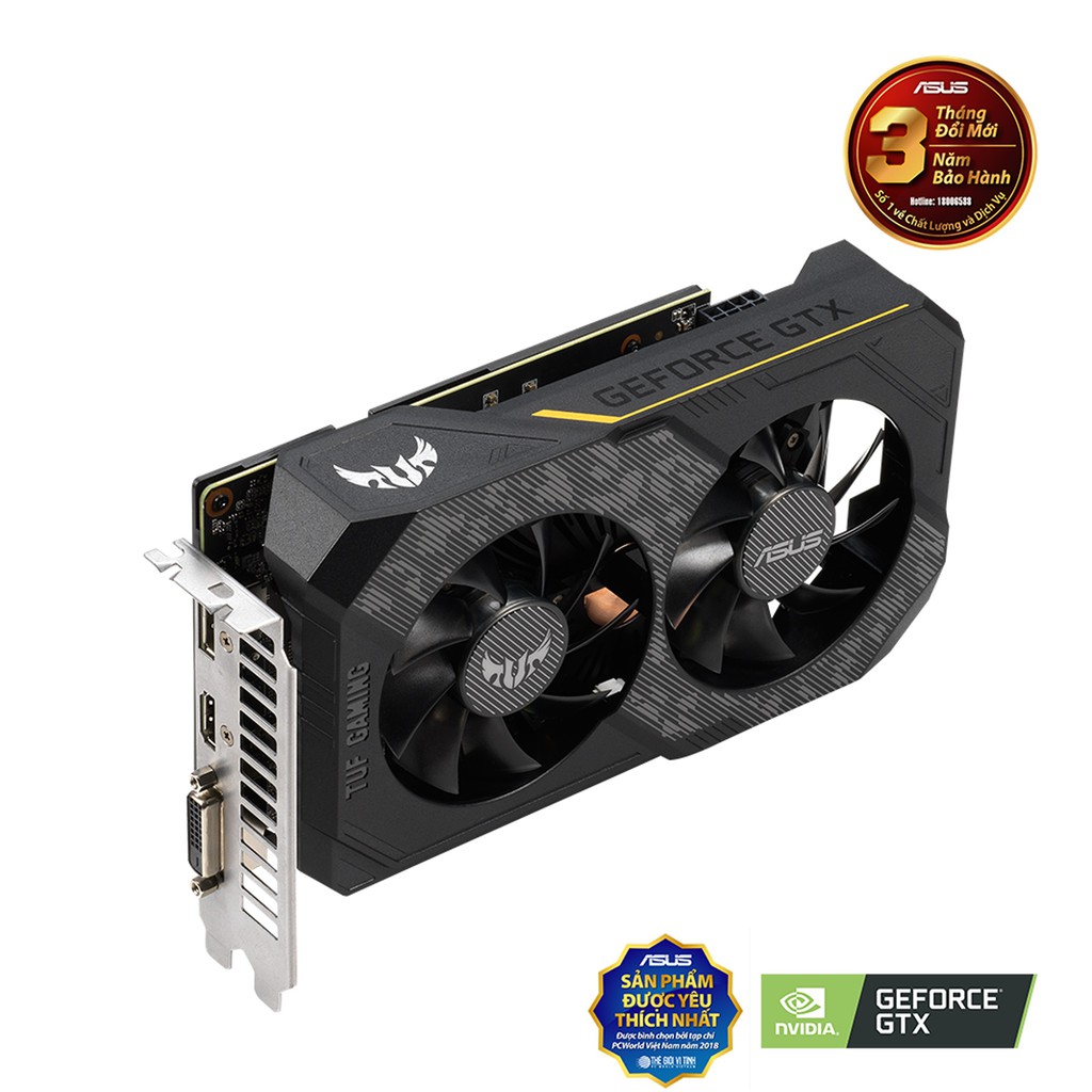 Card hình ASUS TUF-GTX1660-6G- Gaming X | WebRaoVat - webraovat.net.vn