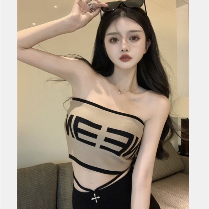 Áo Dệt Kim Sát Nách Chất Liệu Co Giãn Thoải Mái Hợp Thời Trang