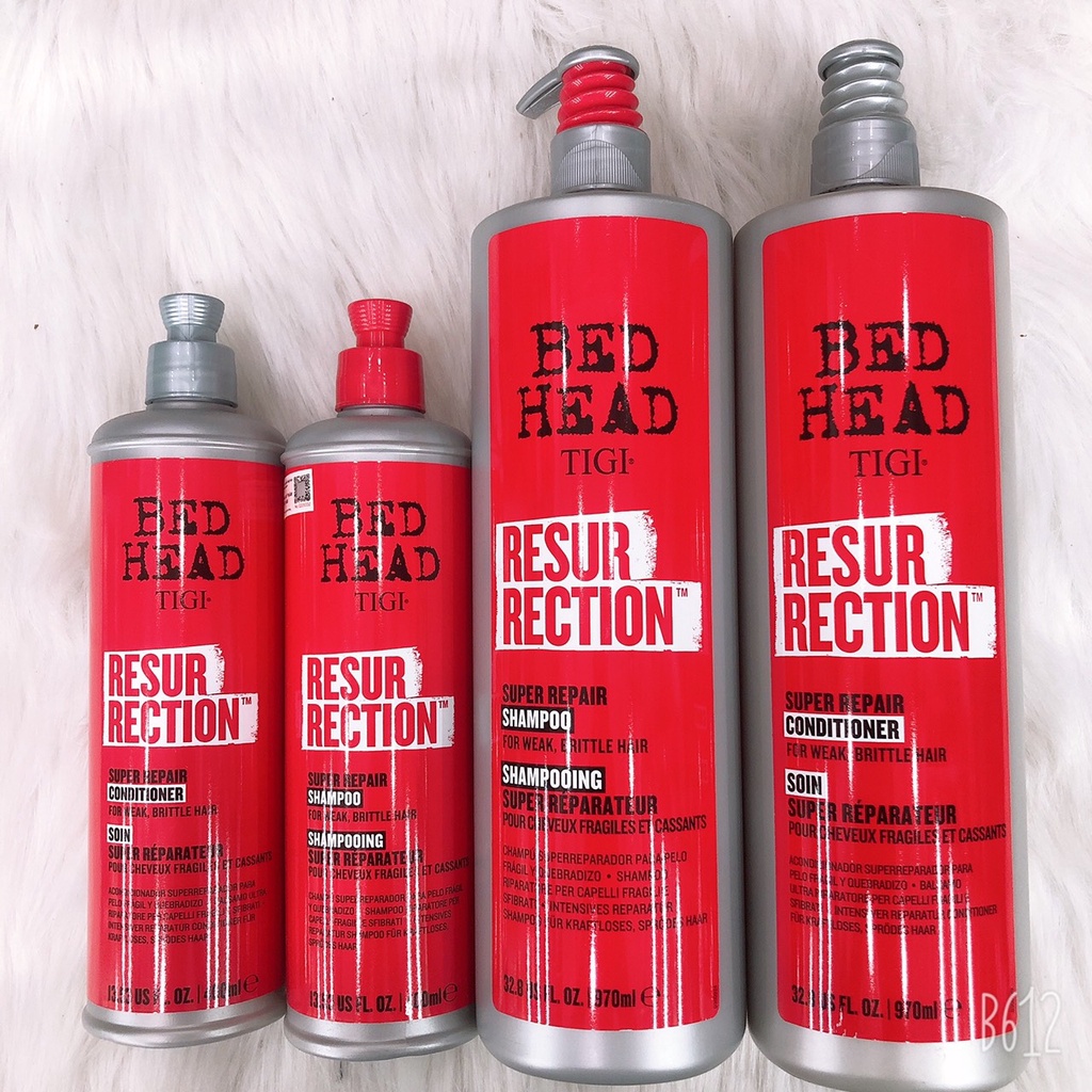 Bộ dầu gội xả tái sinh siêu phục hồi BED HEAD TIGI ( mẫu mới nhất , hàng chính hãng )