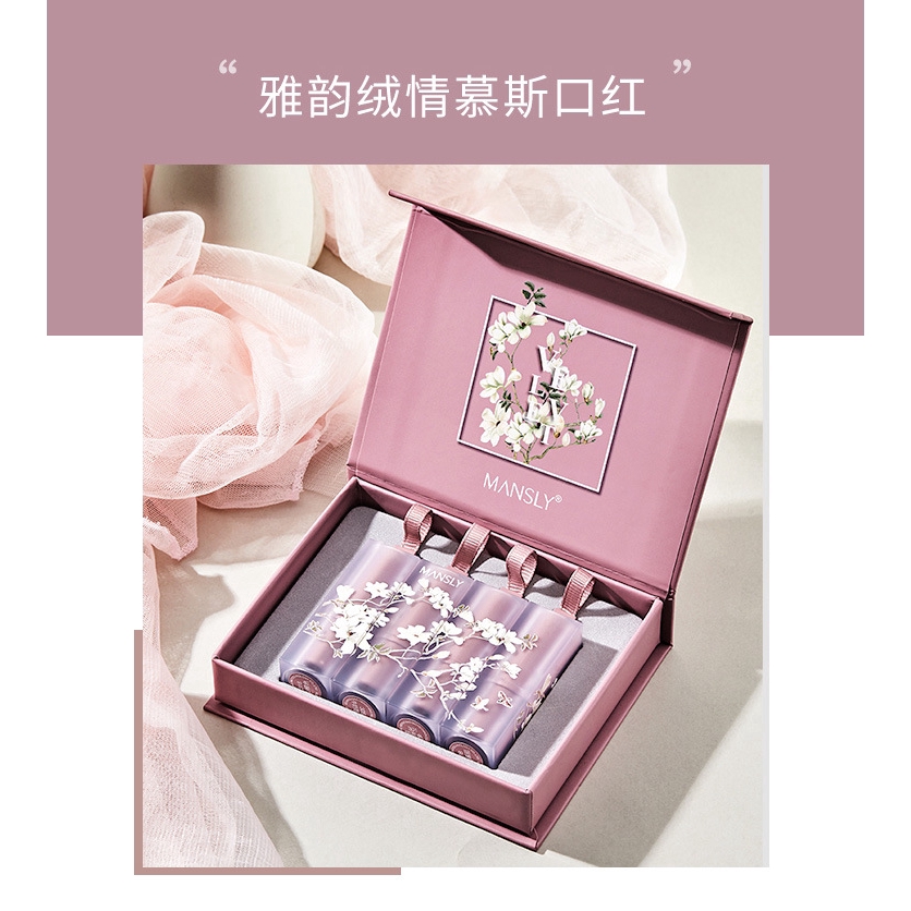 Son lì chất nhung Mansly mềm lâu trôi | BigBuy360 - bigbuy360.vn