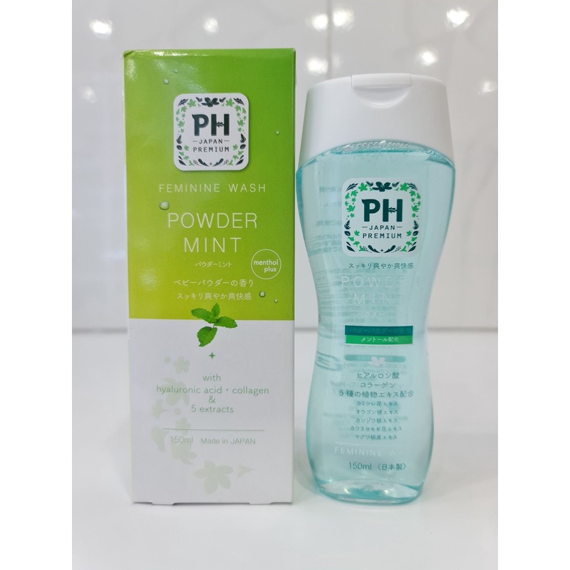 Dung dịch vệ sinh phụ nữ PH Care Japan Premium Femine Wash Nhật Bản 150ml cân bằng và làm sạch ương thơm dịu nhẹ