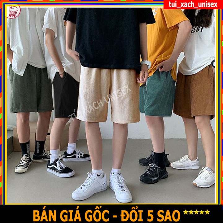 ❤️ GIÁ SỈ - LOẠI TỐT ❤️ Quần Short Đùi Kaki Nam Nữ Nhiều Màu Form Unisex Chất Mát Mẻ, Trẻ Trung