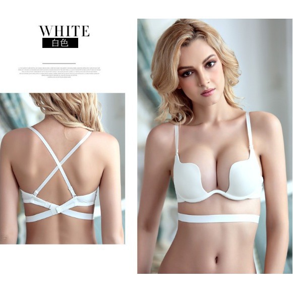 ÁO LÓT NỮ CÓ GỌNG ĐỊNH HÌNH mặc cùng váy khoét sâu ngực sexy | BigBuy360 - bigbuy360.vn