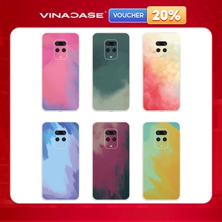 Ốp lưng Vina Case Xiaomi Redmi Not 8/Redmi 9T/....Silicone TPU dẻo viền vuông bảo vệ camera hình Water Colour