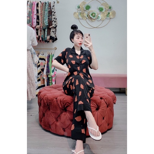 Bộ Gu rêu lụa mango cao cấp