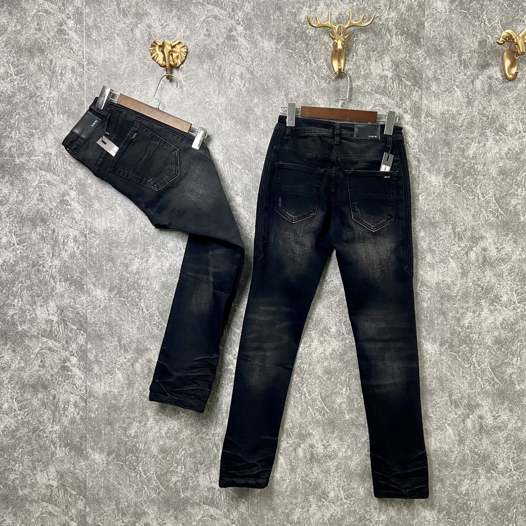 💥Xả Kho💥 Quần Jean 𝔸𝕄𝕀ℝ𝕀 Khóa Zip - Quần Bò Quảng Châu Siêu Cấp