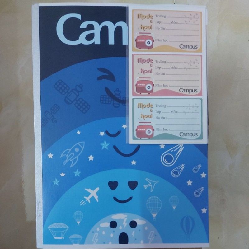 Nhãn vở Mode & Kool CAMPUS 💗Cưng xỉu💗
