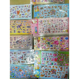 Stickers 3D mix hơn 40 mẫu