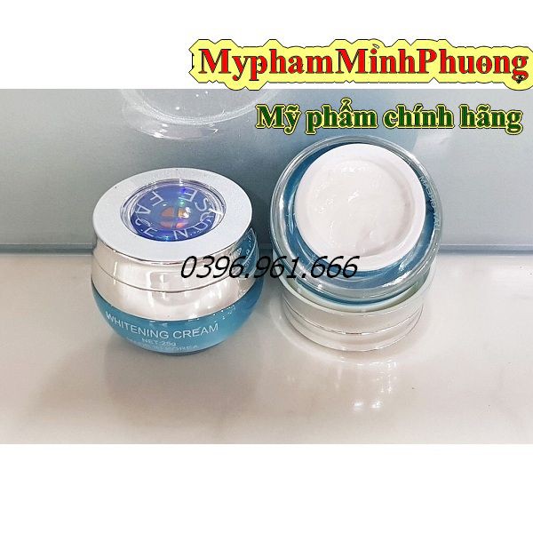Mỹ phẩm ngọc trai xanh Nurse face, mỹ phẩm nurse face trắng da, làm mờ nám, tàn nhang