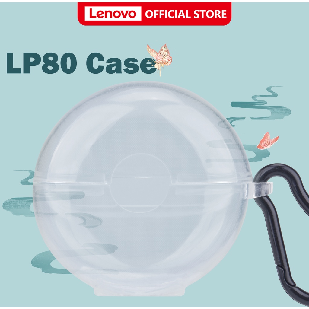 Vỏ bảo vệ hộp đựng Tai nghe Bluetooth LENOVO LP80 trong suốt chống thấm nước