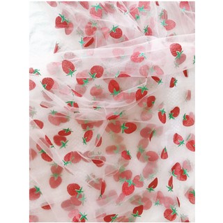 sỉ vải lưới dâu tây
