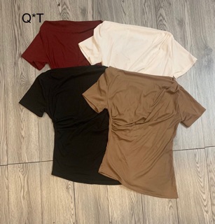 Áo thun lạnh lệch vai