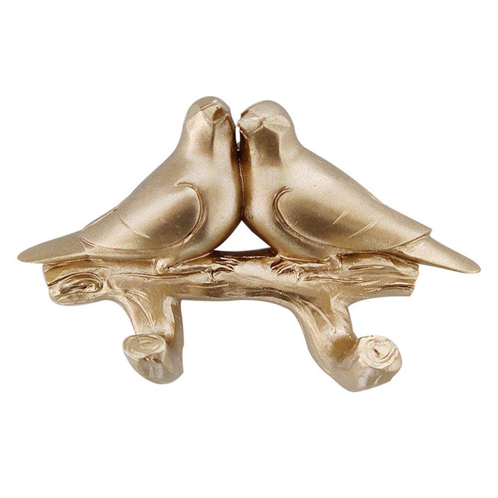 Móc Treo Quần Áo Hình Đầu Hươu Bằng Nhựa Resin Phong Cách Vintage Bắc Âu