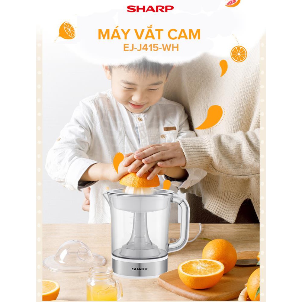 Máy Vắt Cam Sharp EJ-J415-WH Dung Tích 1.5L 40W - Chính hãng