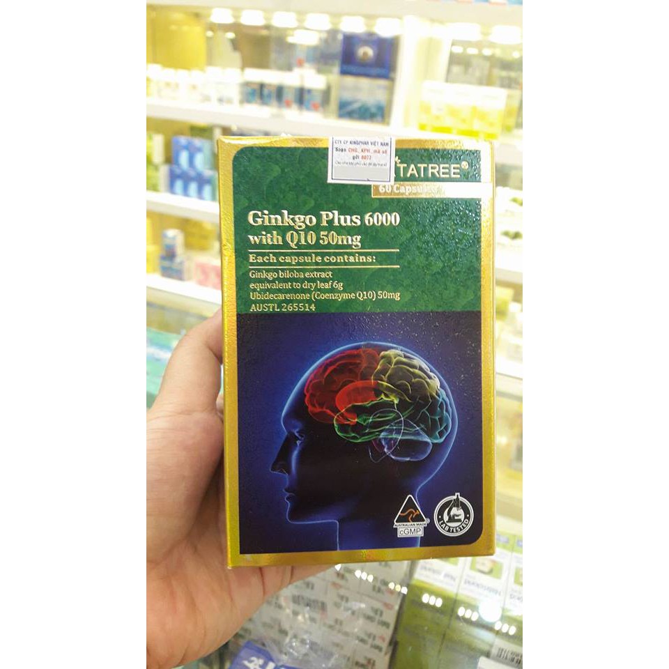 VITATREE GINGKO PLUS 6000mg WITH CQ10 50mg