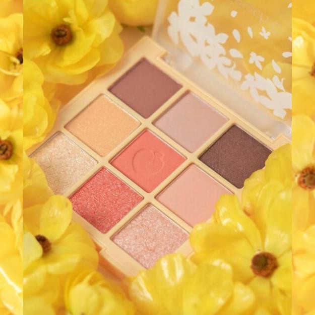 Bảng Phấn Mắt 9 Màu Peach C Eyeshadow Palette Blossom Edition