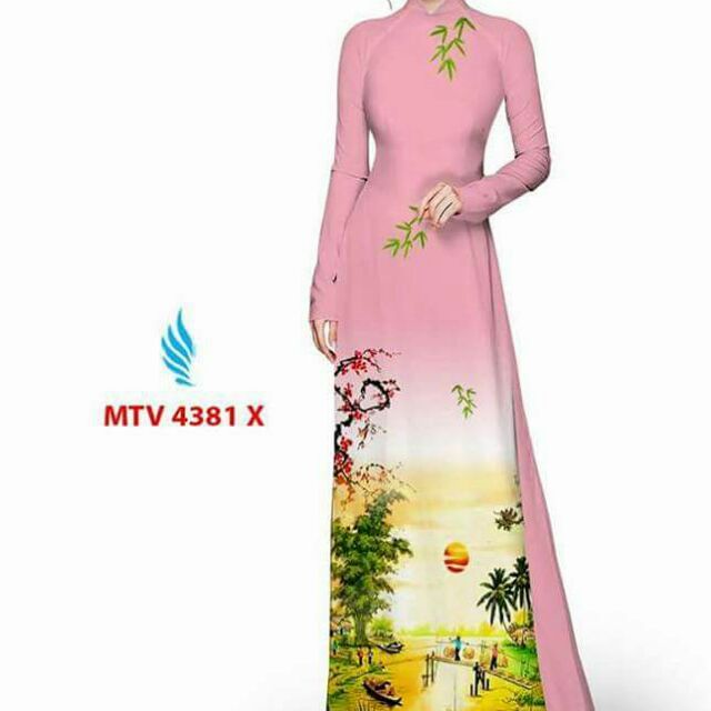 Vải áo dài in 3D